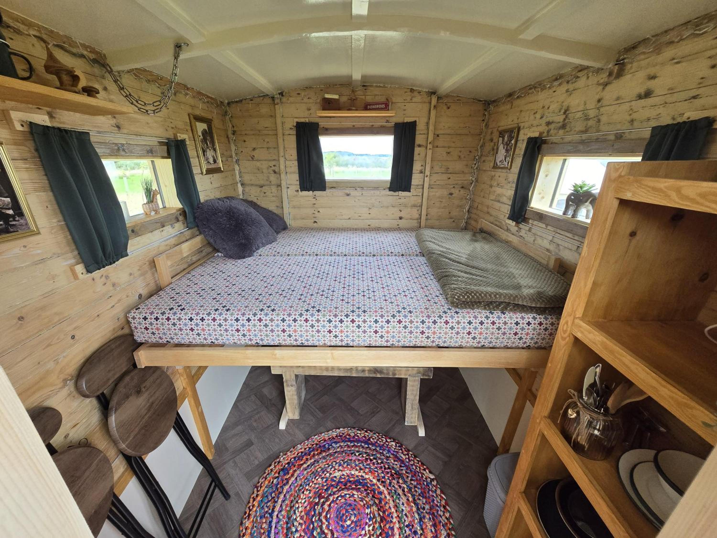 Restored circus wagon