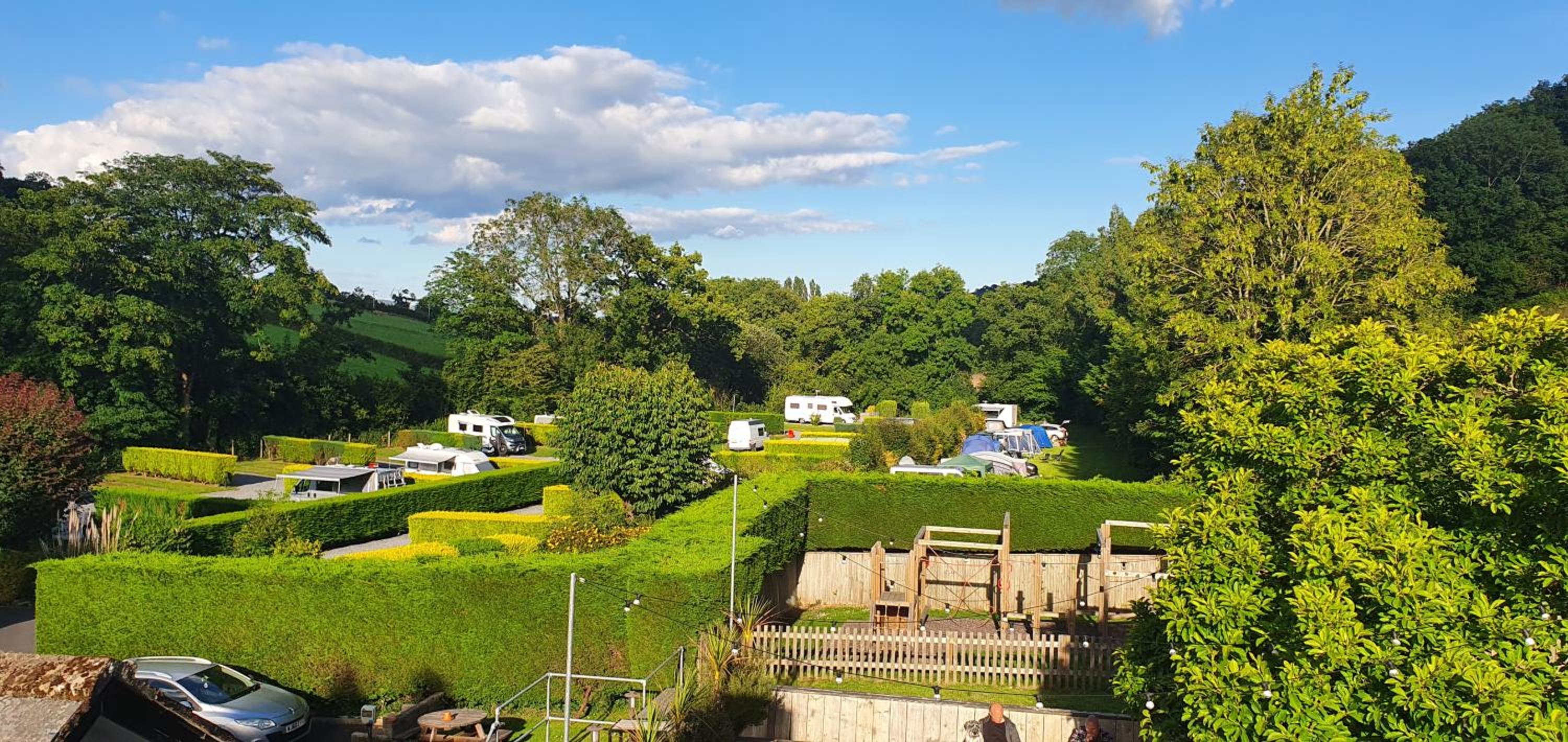 Dartmoor Halfway Campsite view 5