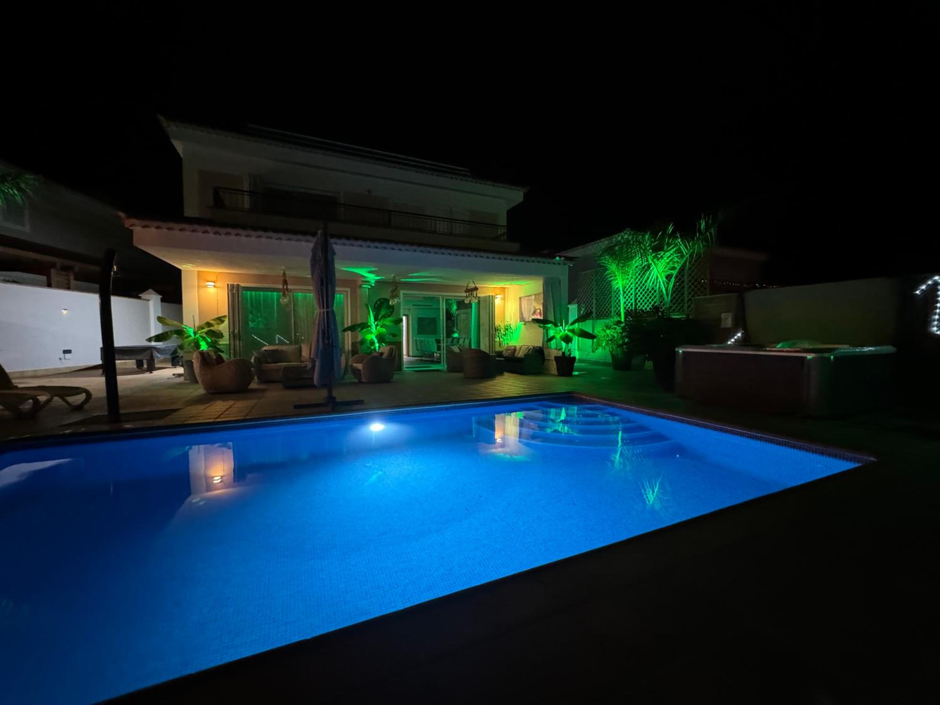 VILLA BLOSSOM in the beautiful area of Puerto Santiago Tenerife with 5 bedrooms for up to 10 guests private swimming pool and many other activities to ente