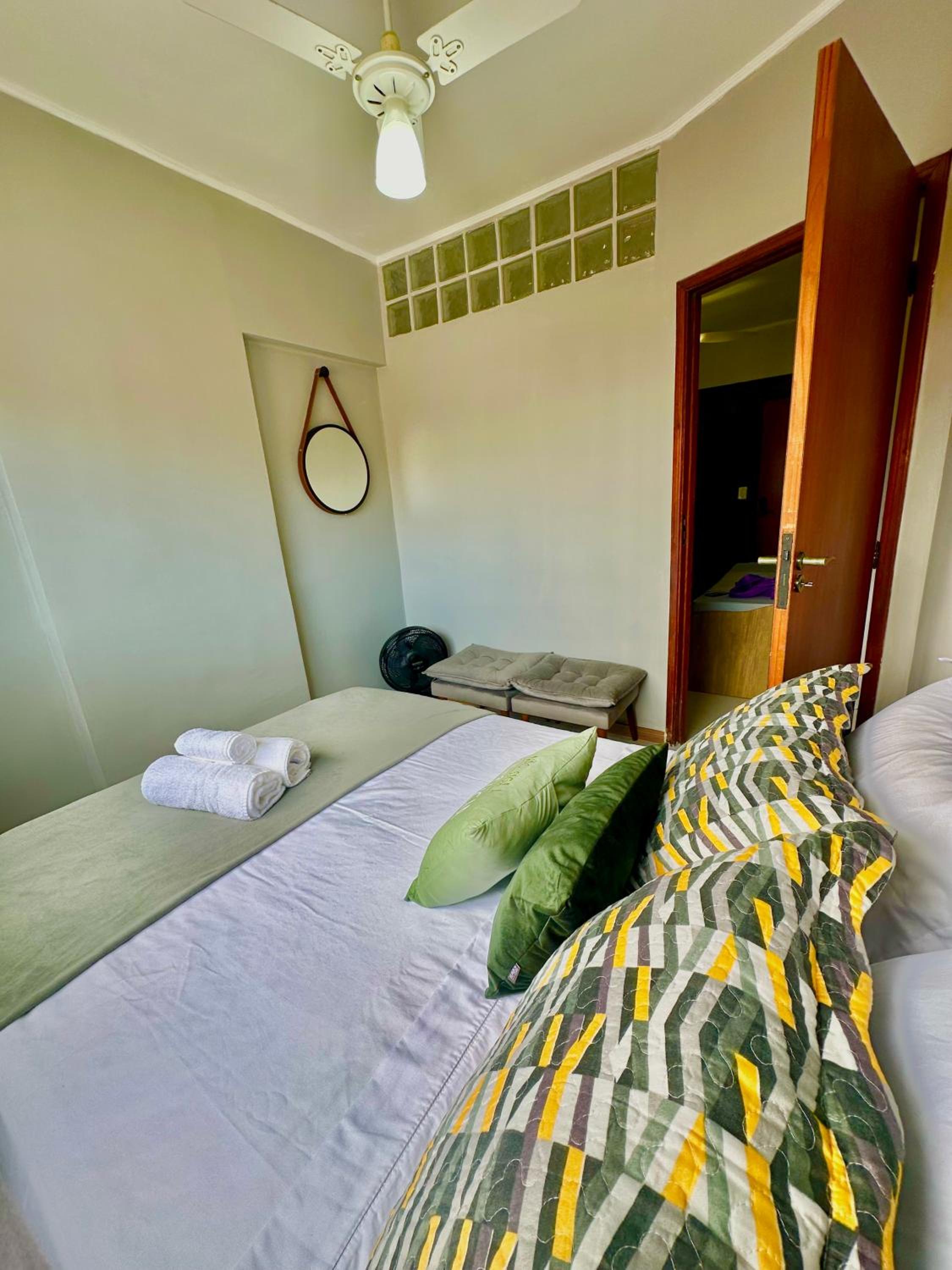 Apartamento aconchegante 8 min a pé até a praia