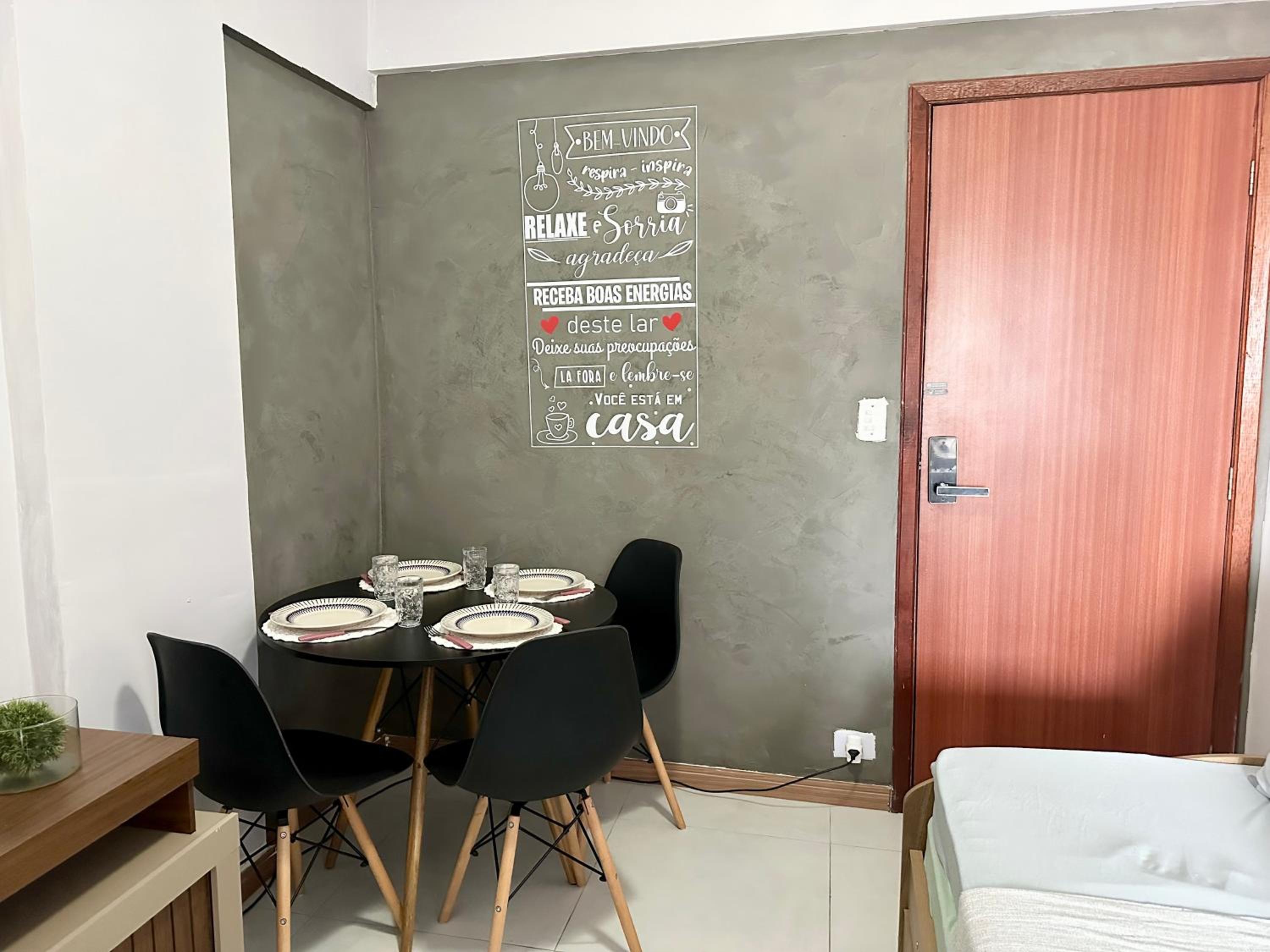 Apartamento aconchegante 8 min a pé até a praia