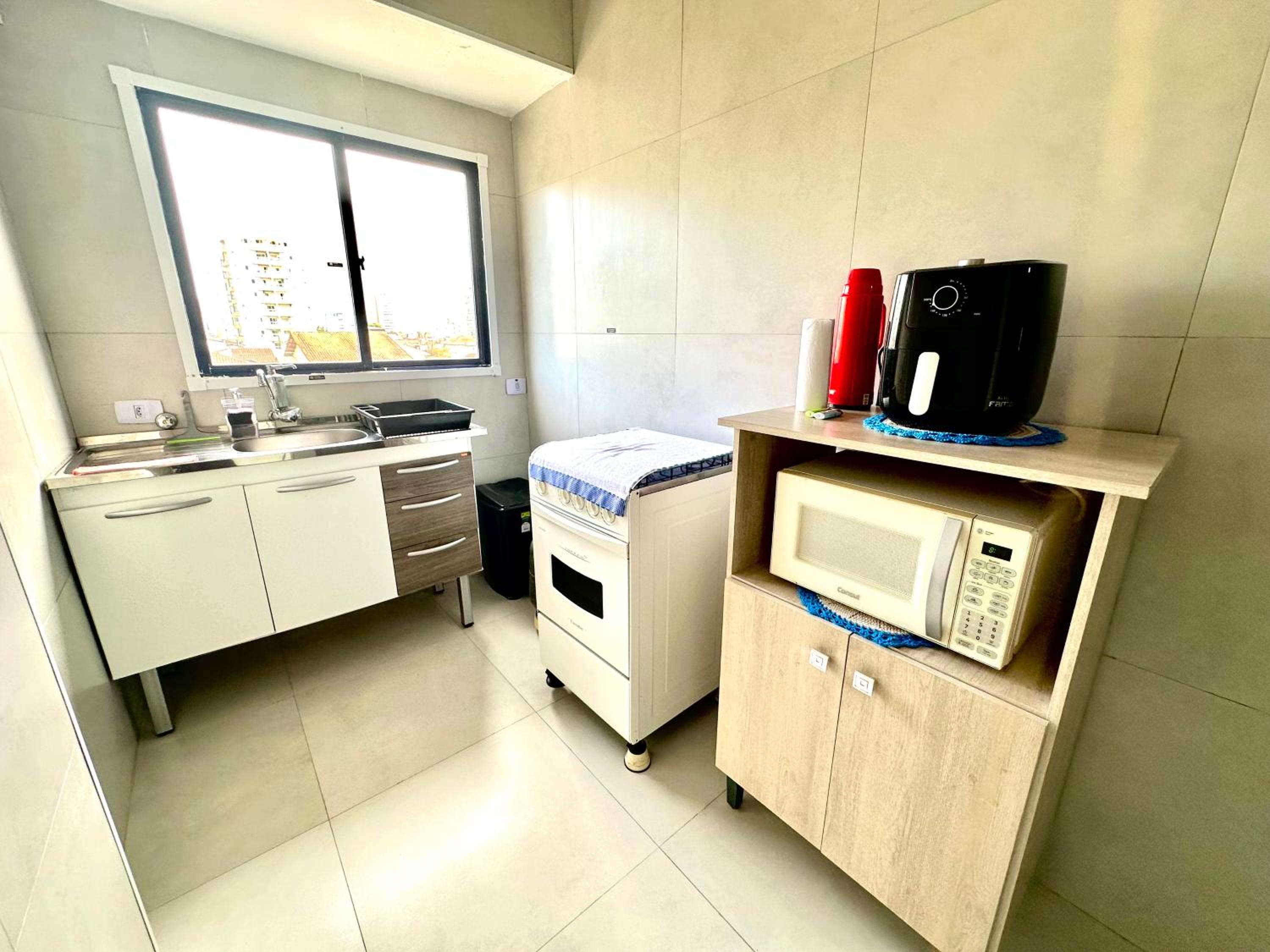 Apartamento aconchegante 8 min a pé até a praia