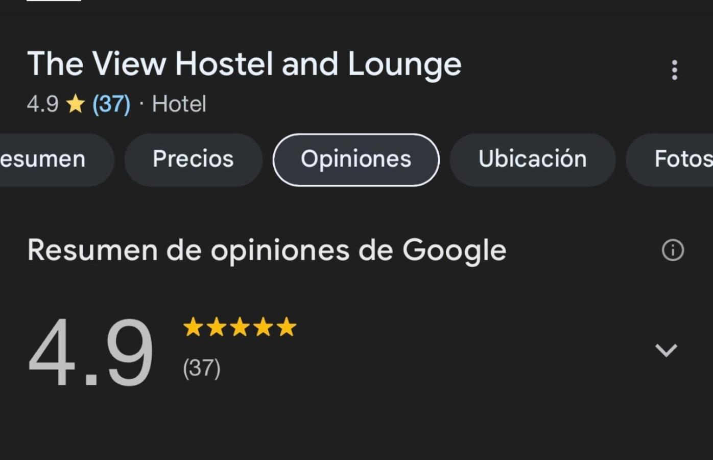 The View Hostel & Lounge