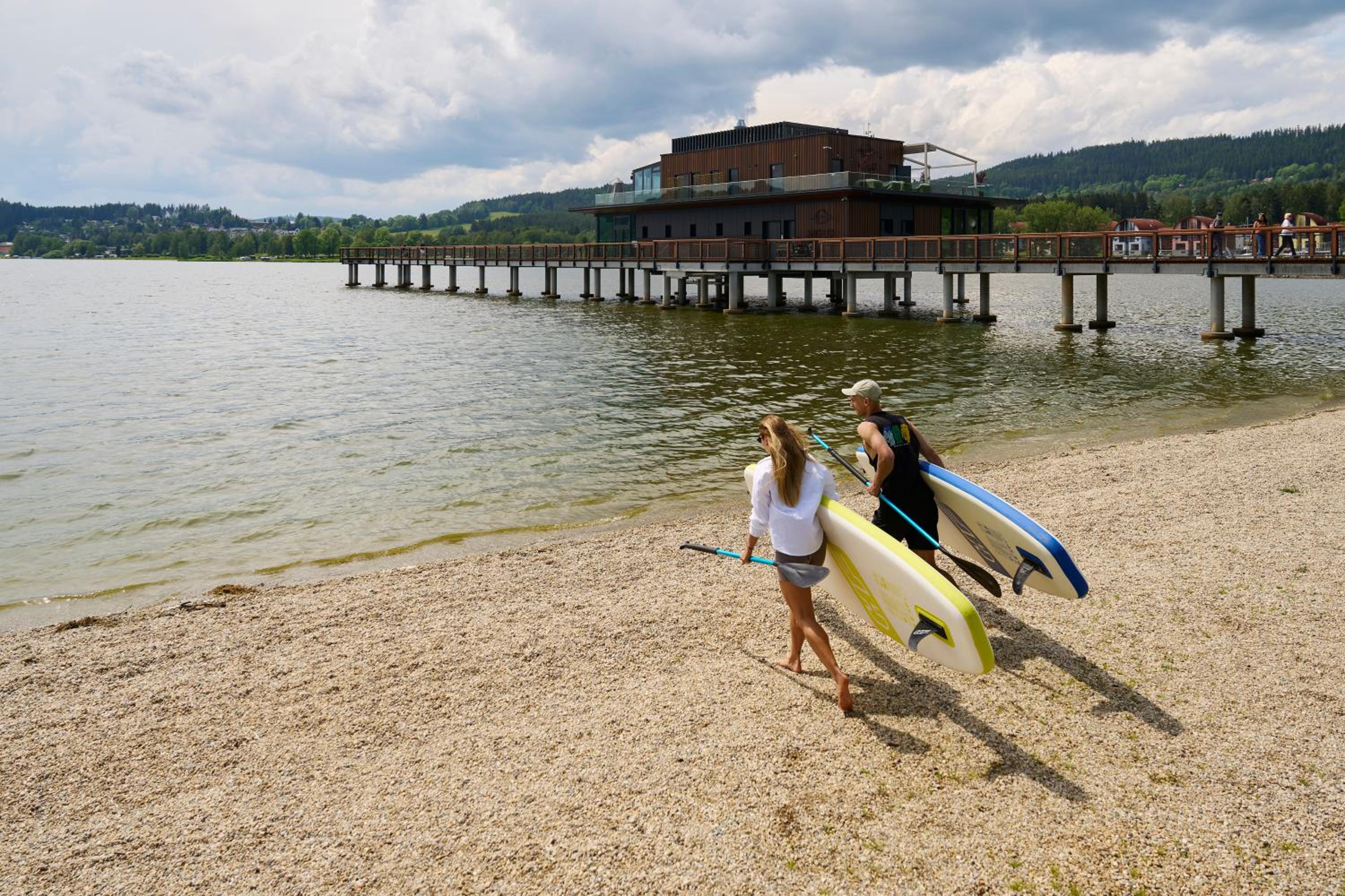 Vila nad jezerem Lipno