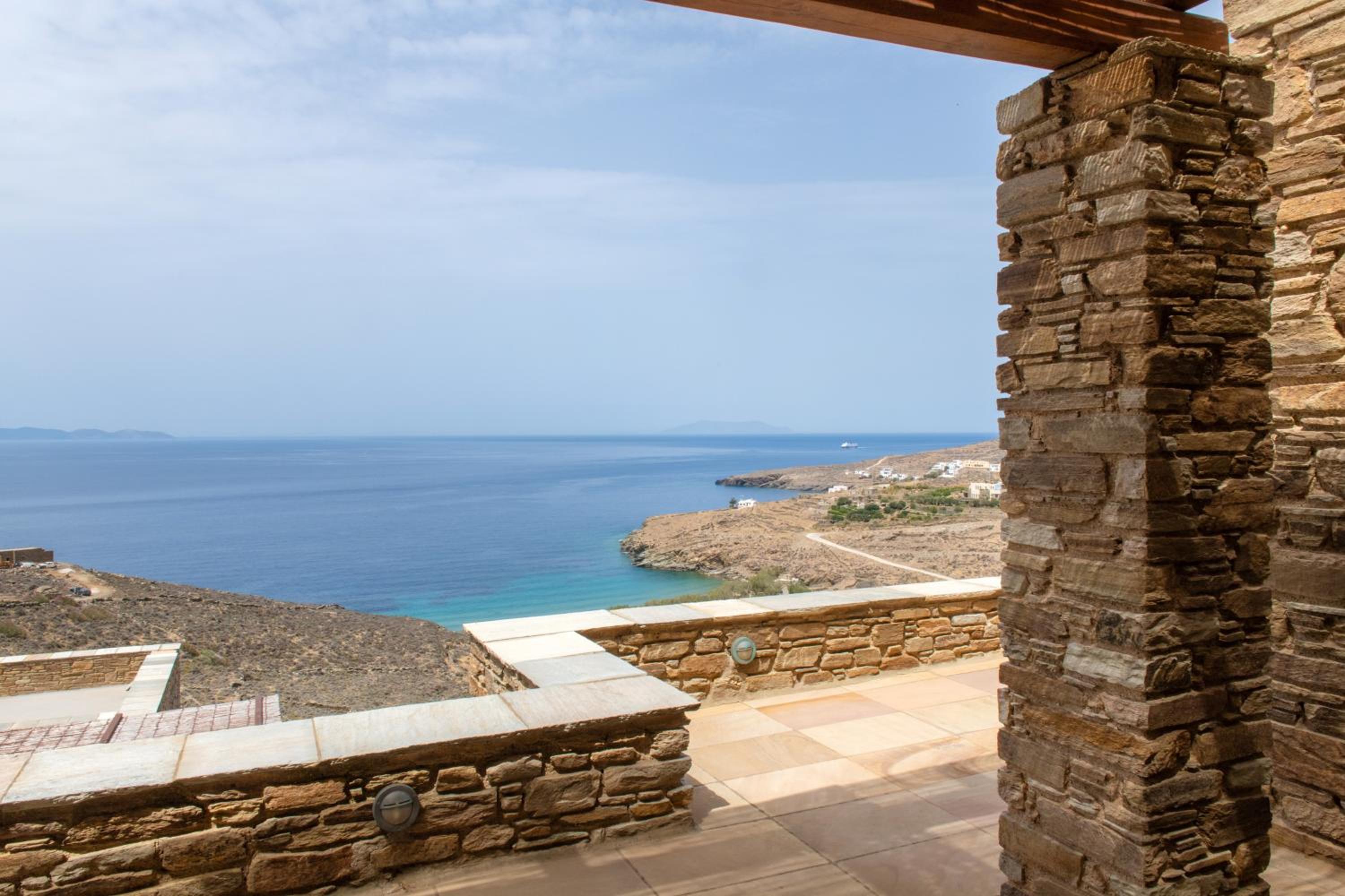 Dolce Villa Tinos - Kardiani - Stone & Sunset Views view 2