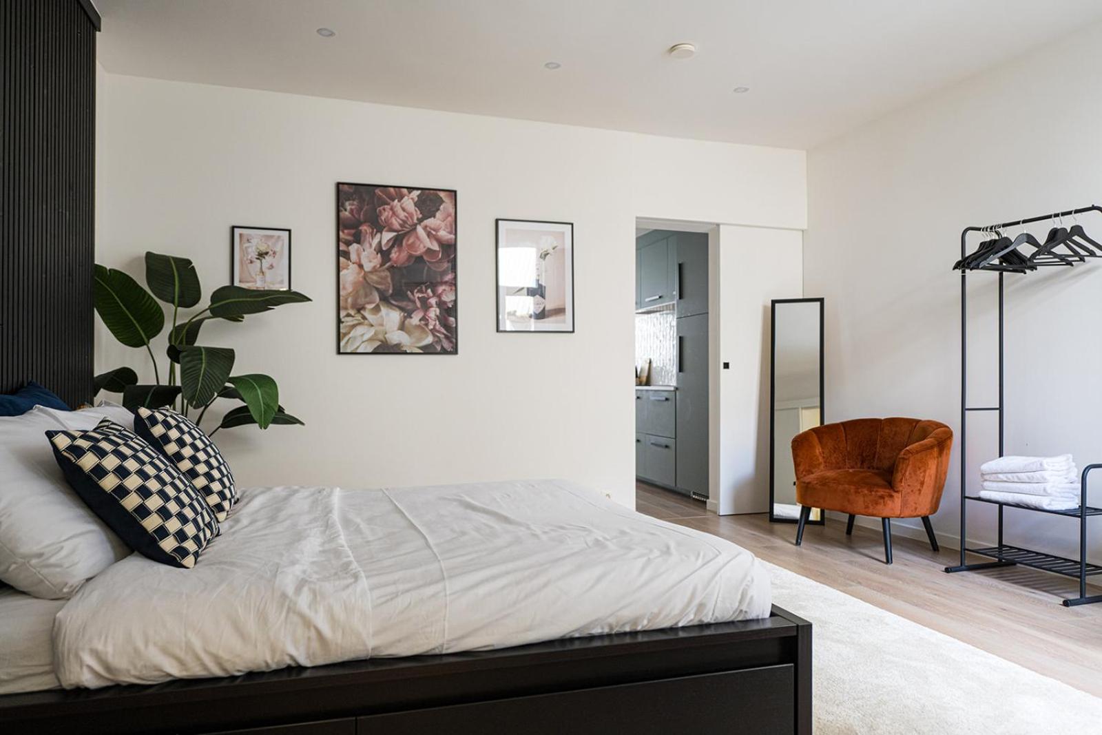 Modern apartment in the old city center