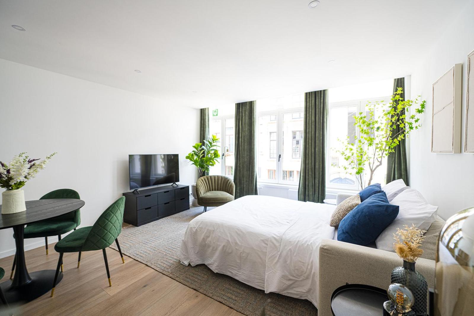 Modern apartment in the old city center