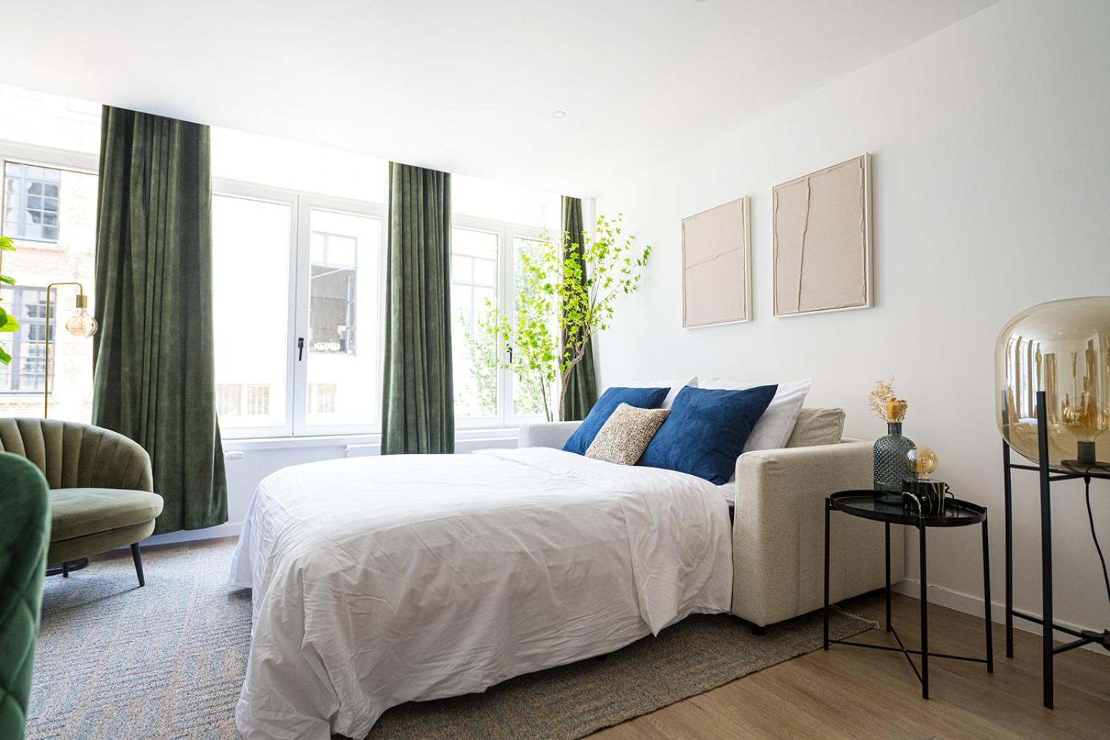 Modern apartment in the old city center