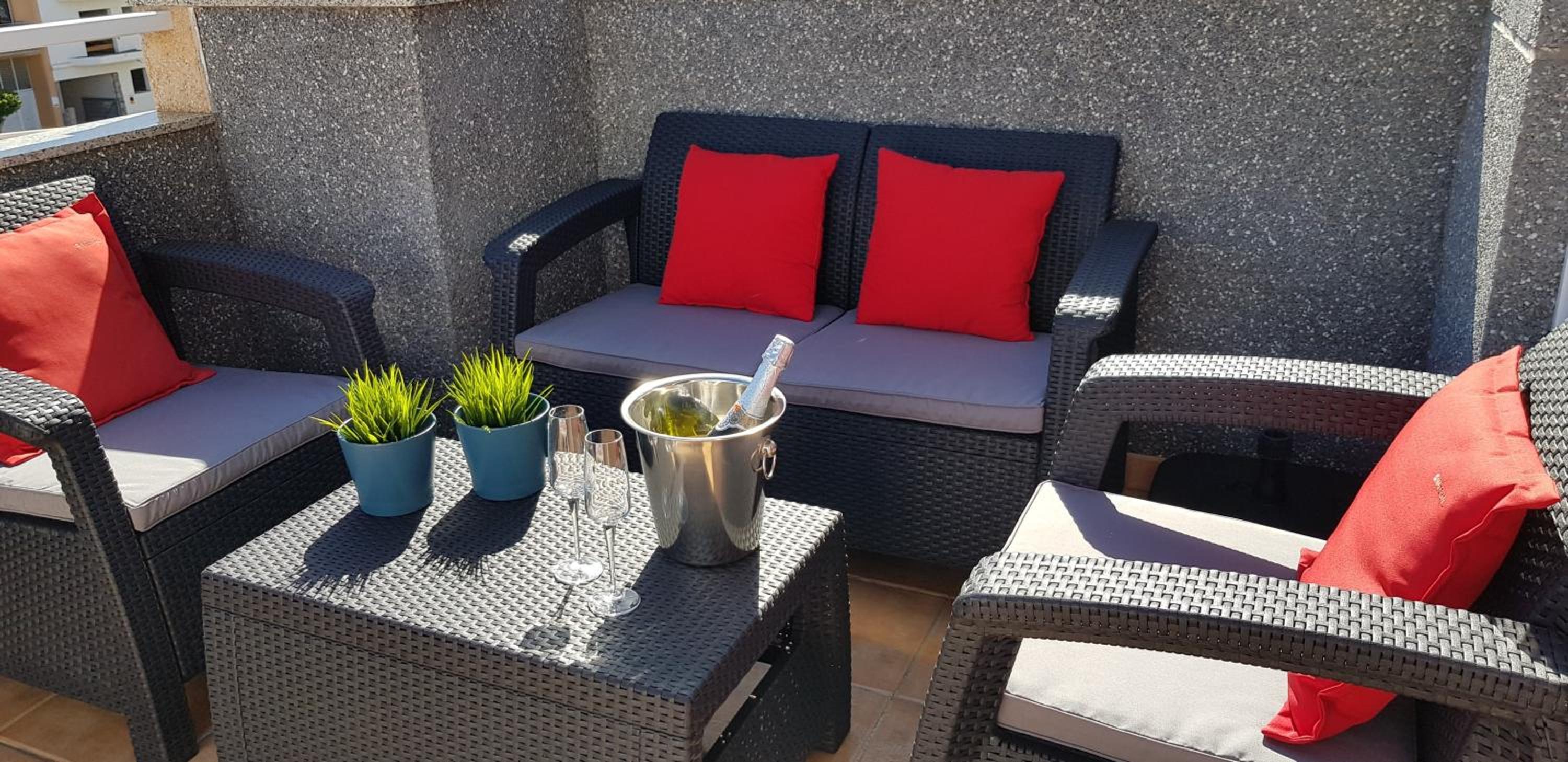 Bright Apartment in Puerto de Santiago - 65 m² - Terrace view 3