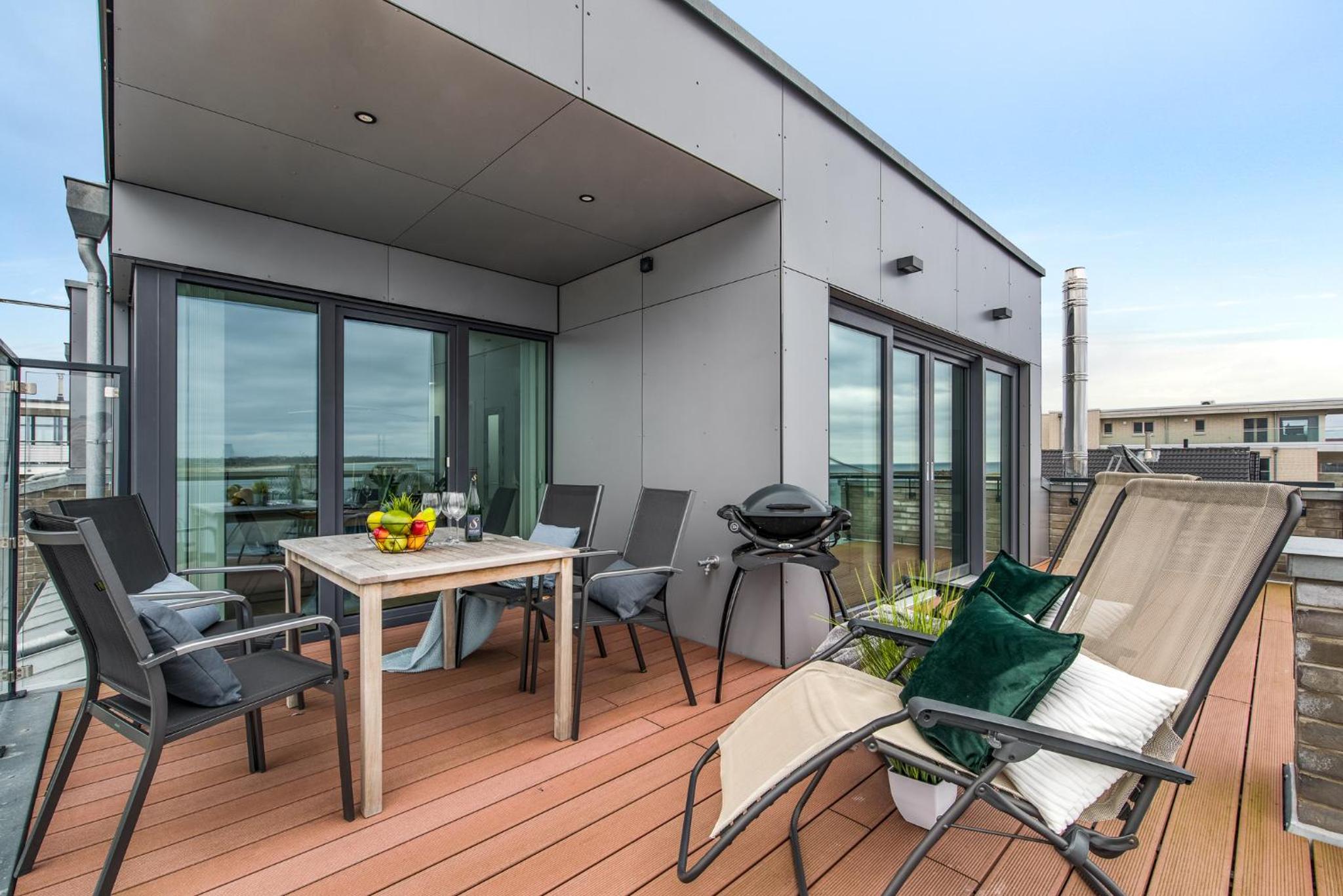 Ferienwohnung Dock 76 Bridge - Penthouse view 4