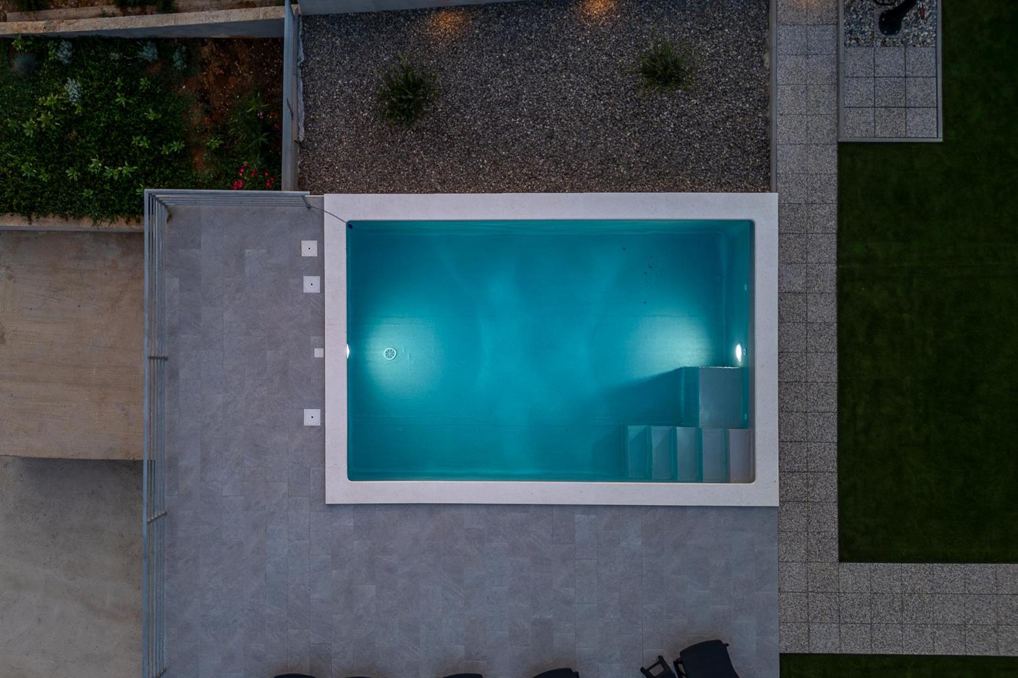 Luxury villa with private pool near Island Krk