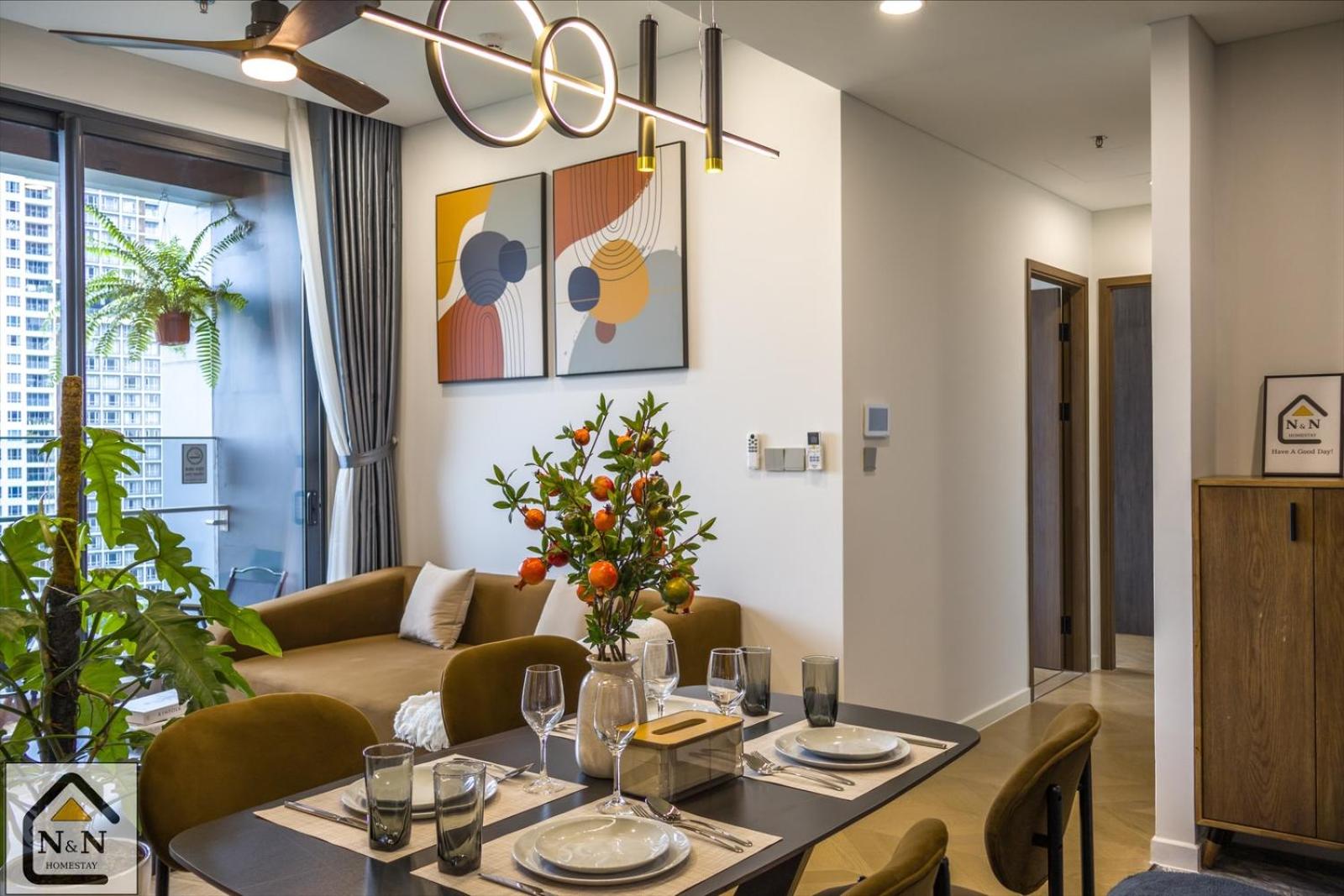 Cozy Apt 2BR-Lumiere riverside An Phu - NO PAY CREDIT CARD