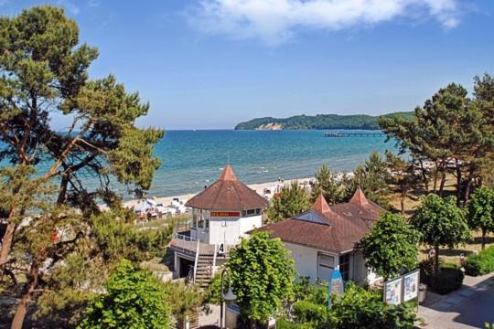 Strandvilla Aegir mit Ostseeblick