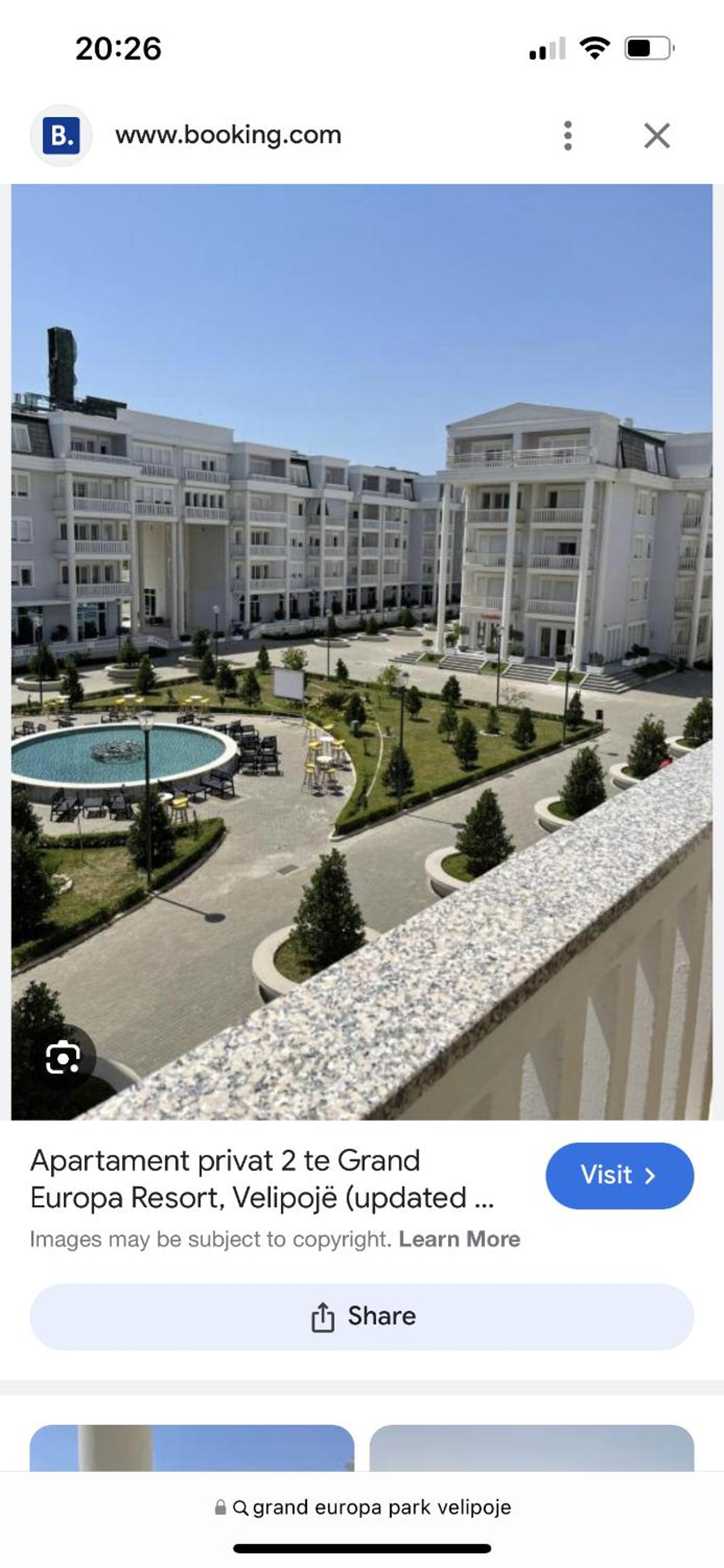 1 bedroom Apartment at the grand Europa Resort