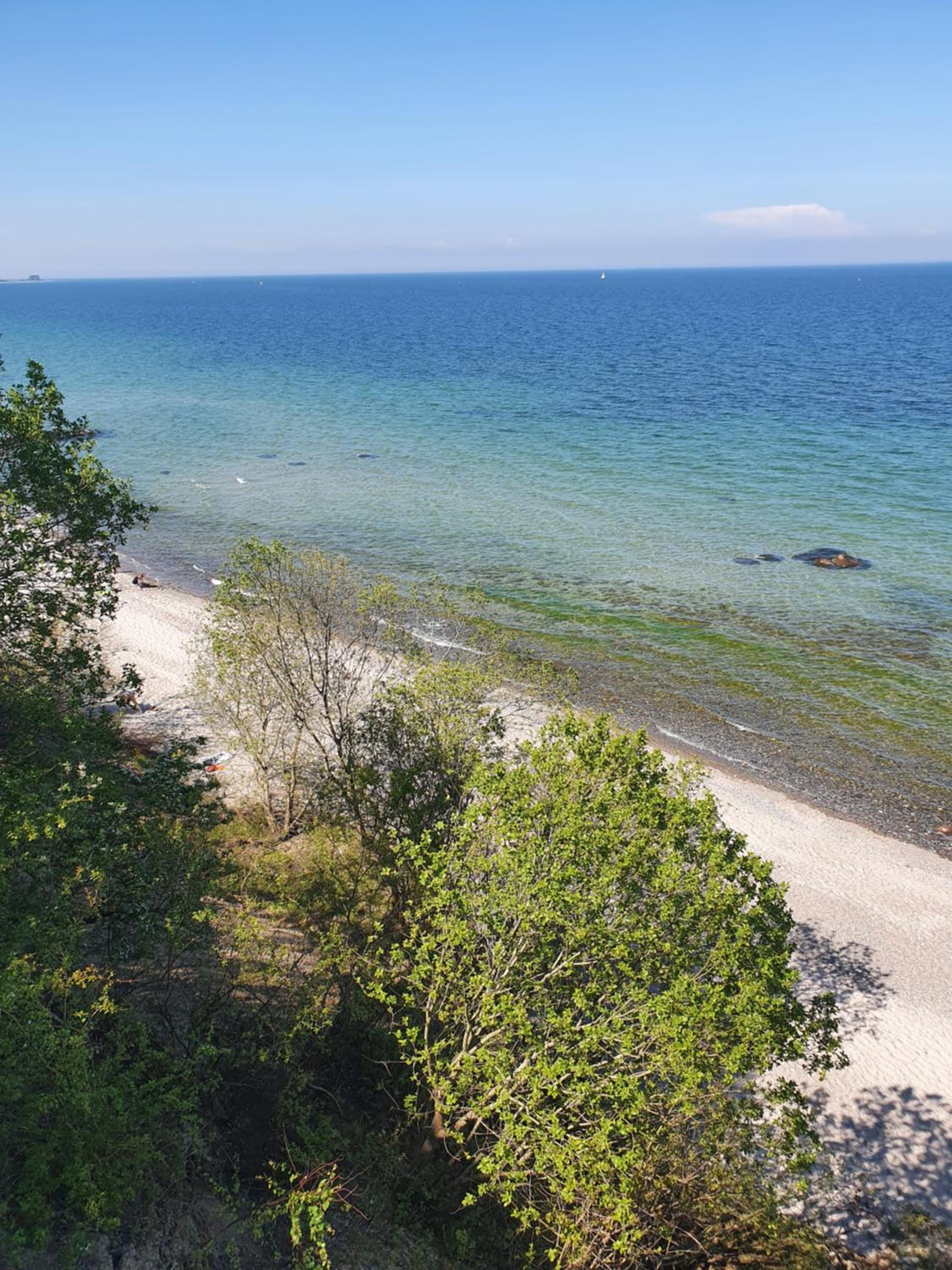 Toplage direkt an der Steilküste - FeWo 2 
