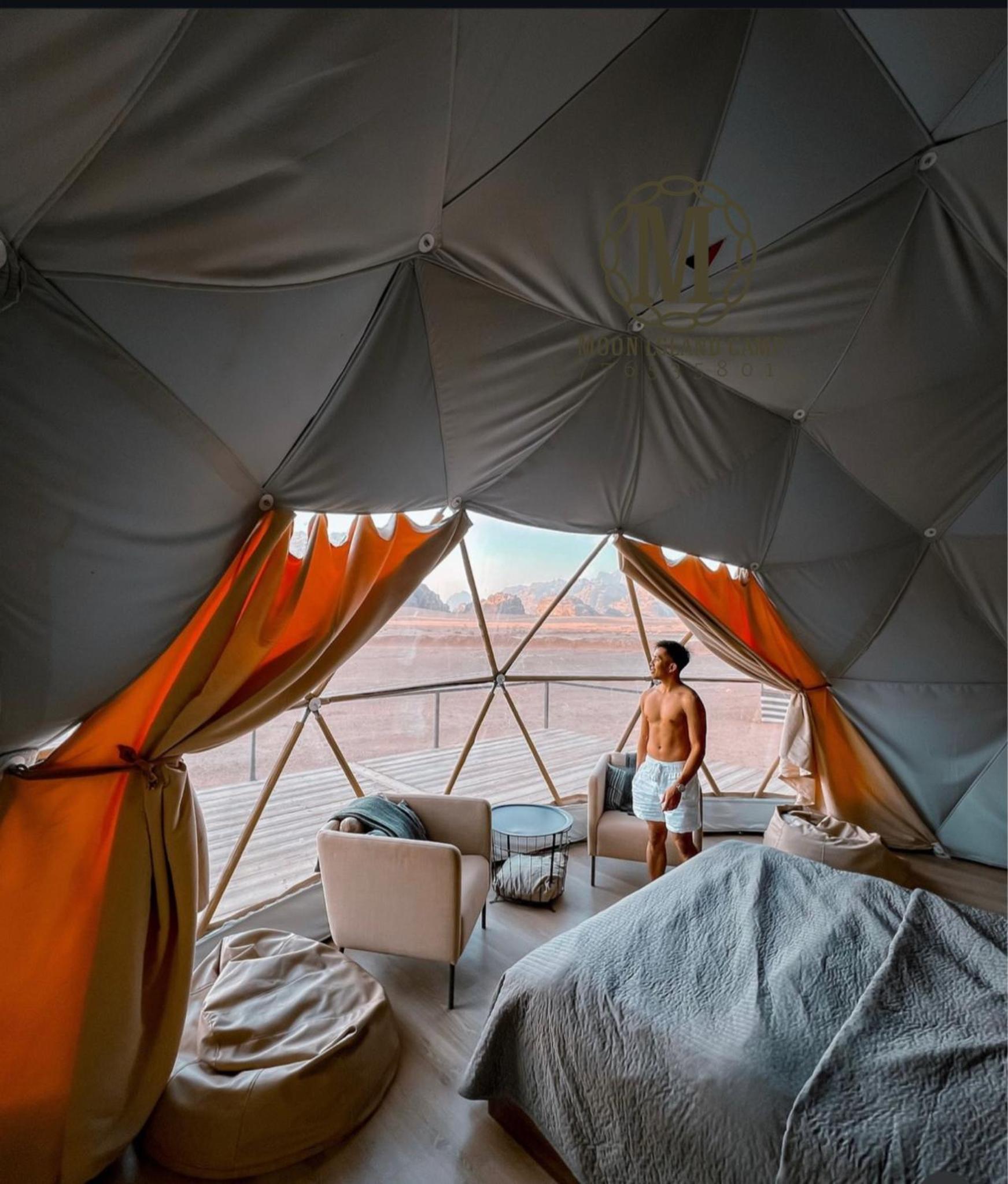Moon Island Camp view 5