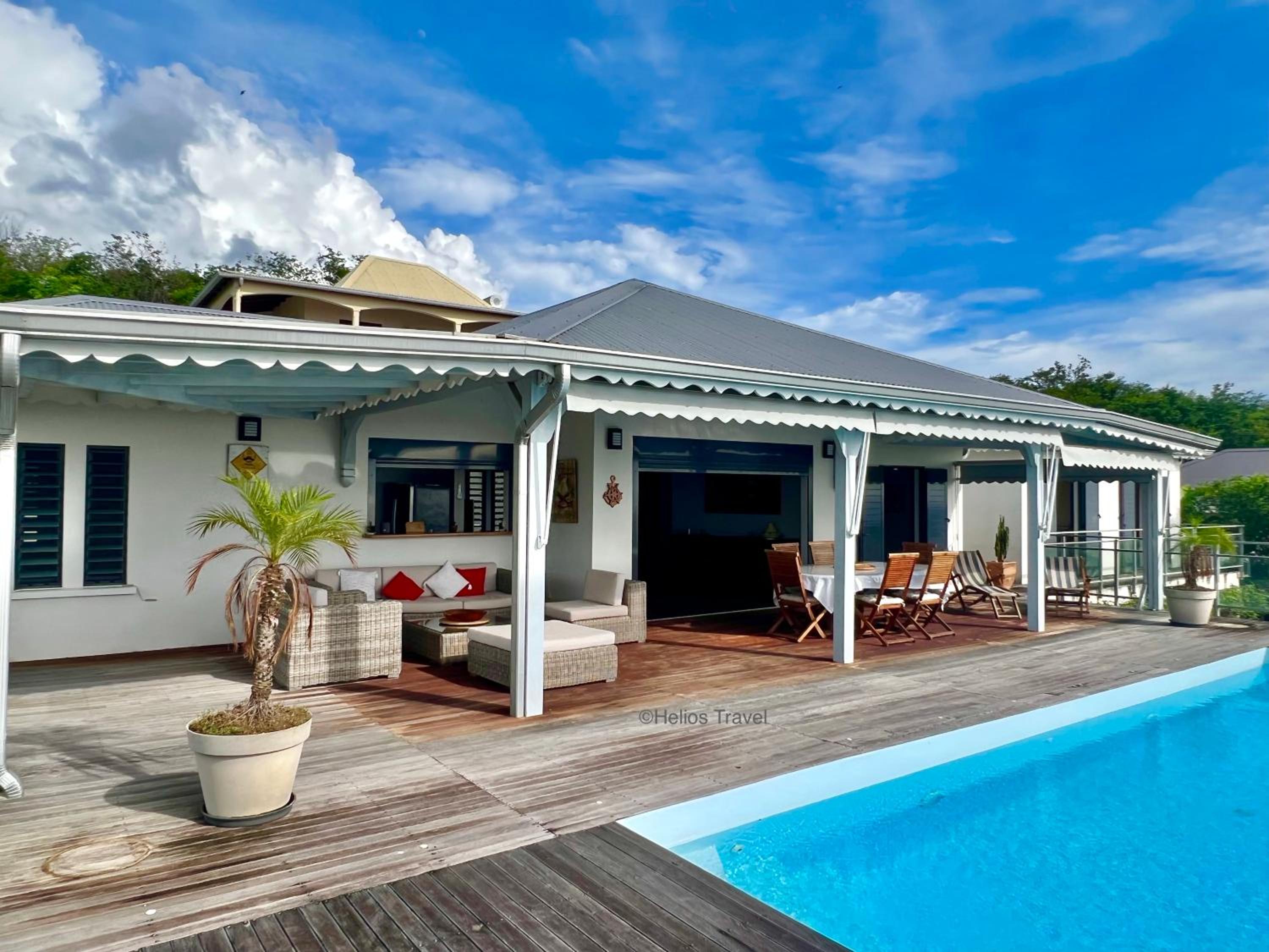 Villa Vaïtea, piscine, vue mer, 3 chambres, secteur Ferry