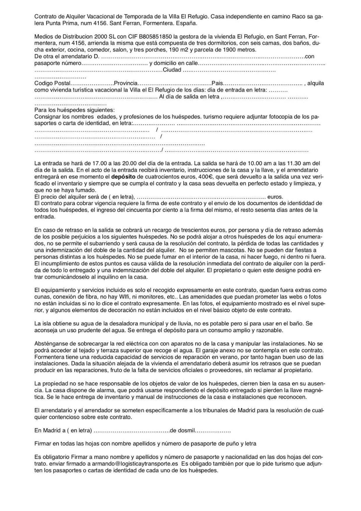 El Refugio Punta Prima