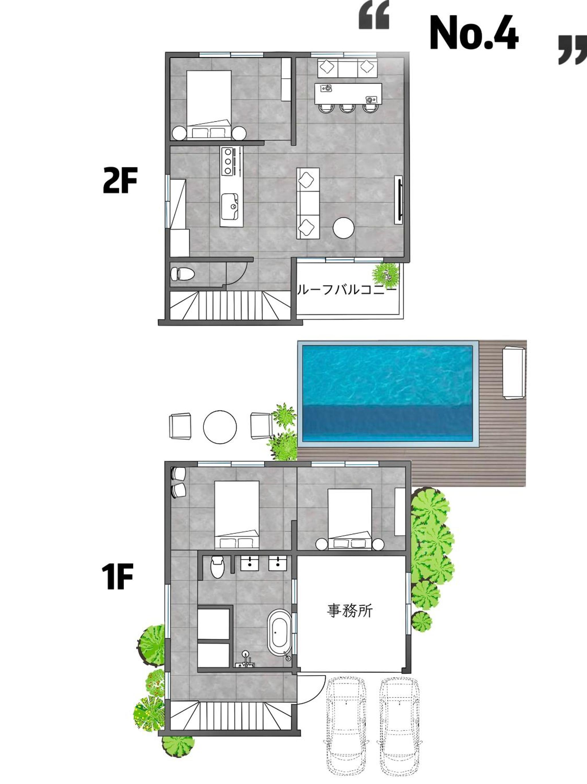 RYUKYU BREEZE 1棟貸し 天然ビーチまで徒歩30秒 プライベートプール付きVilla 北部