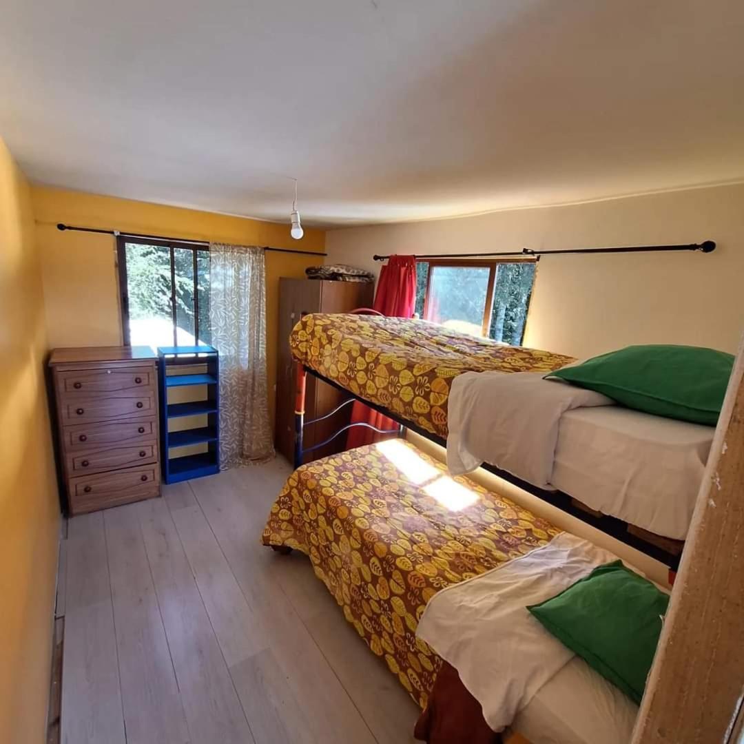 Cabaña con vista al volcán Villarrica