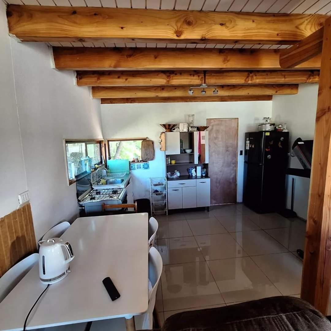 Cabaña con vista al volcán Villarrica