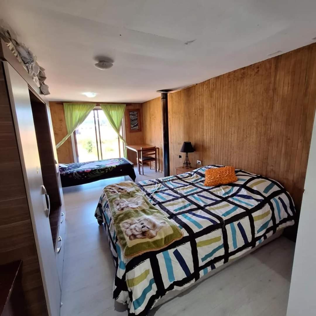 Cabaña con vista al volcán Villarrica