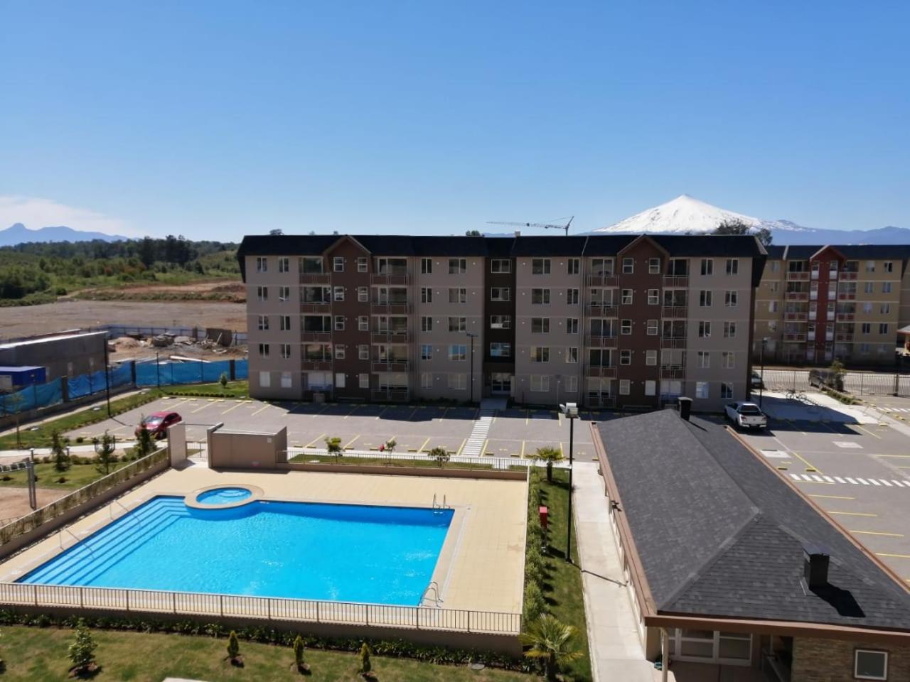 Departamento en villarrica con linda vista al volcán