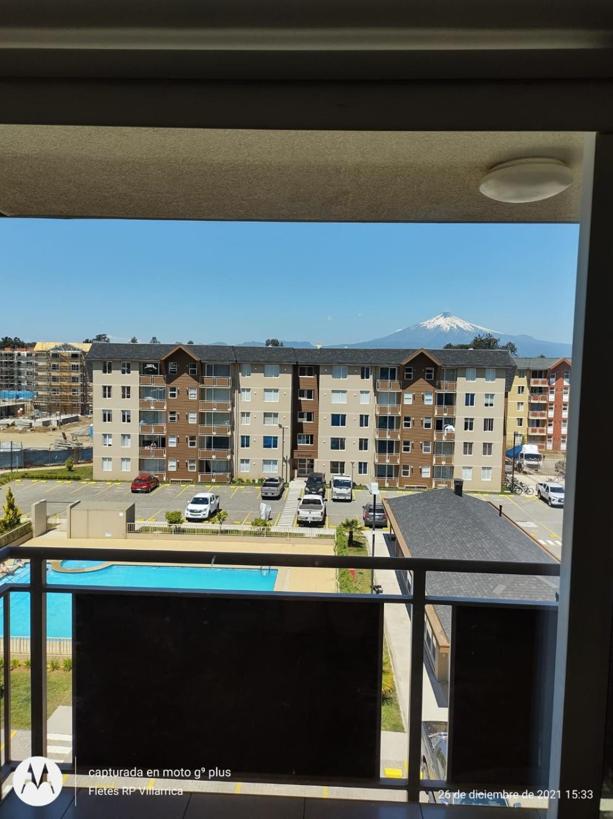 Departamento en villarrica con linda vista al volcán