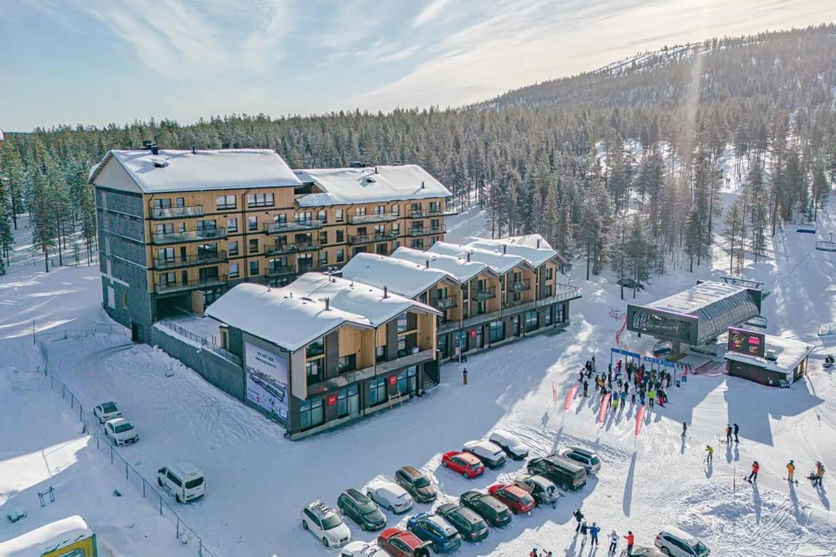 Lux Lapland Cranberry Levi center apartment 61m2 ski-in ski-out 2 bedr & 2 bathr view 5