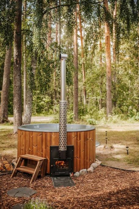 Hot Tub SPA in the Woods view 2