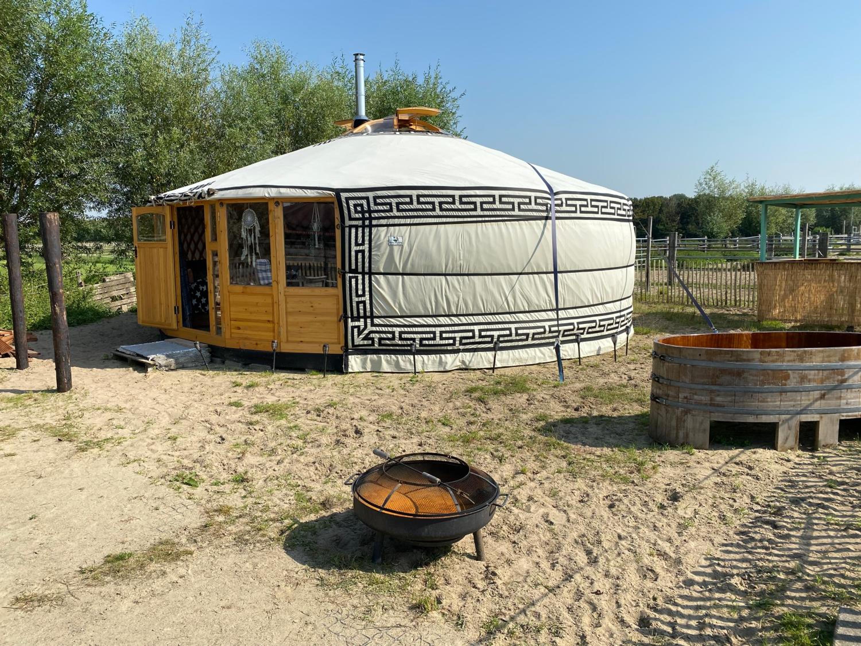 Luxe Yurt view 2