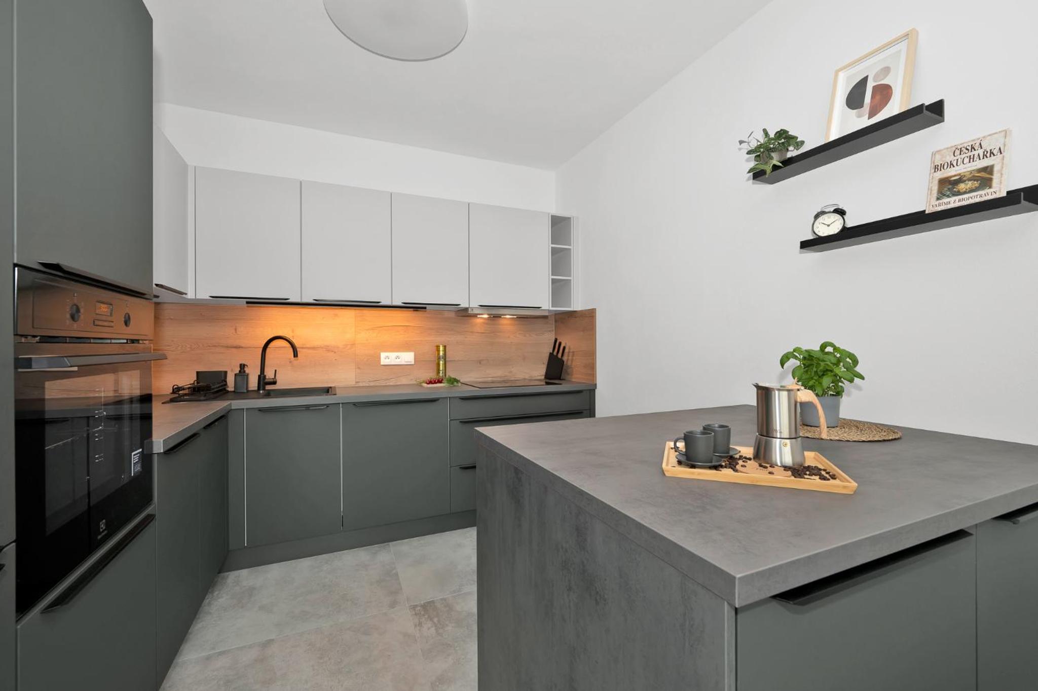 Fully equipped Apartments with Terraces, Free garage parking, Netflix & AC - by Apartmány Šlapanice cz
