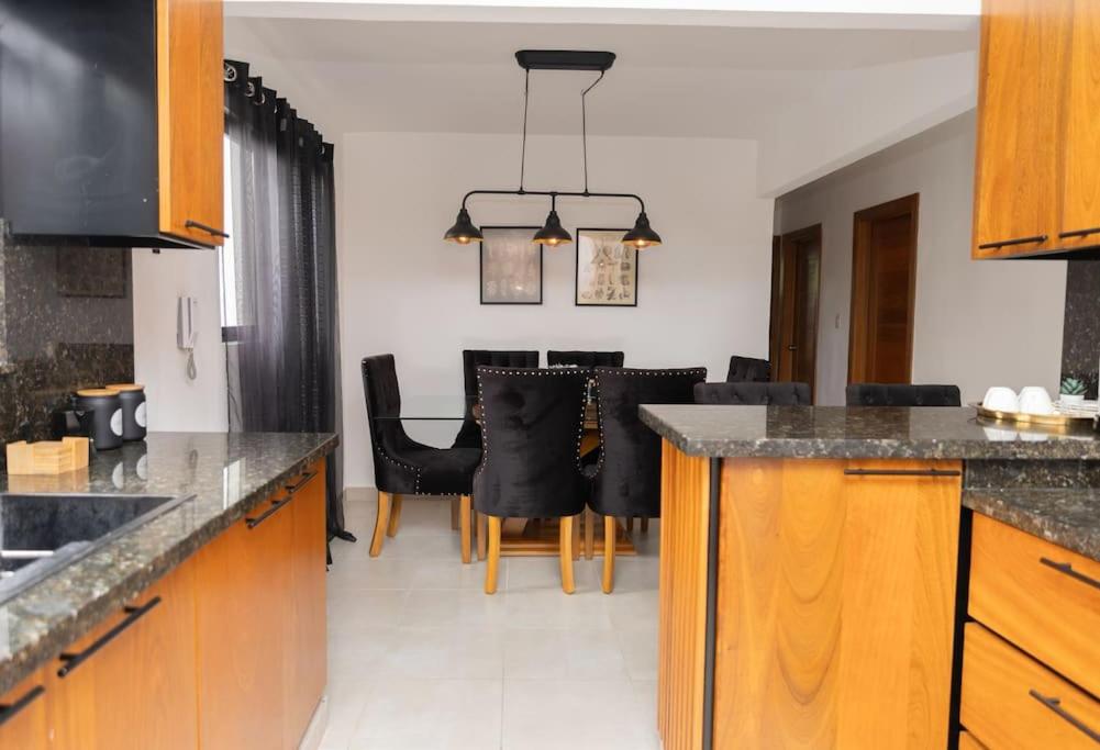 Hermoso apartamento con piscina en Santiago