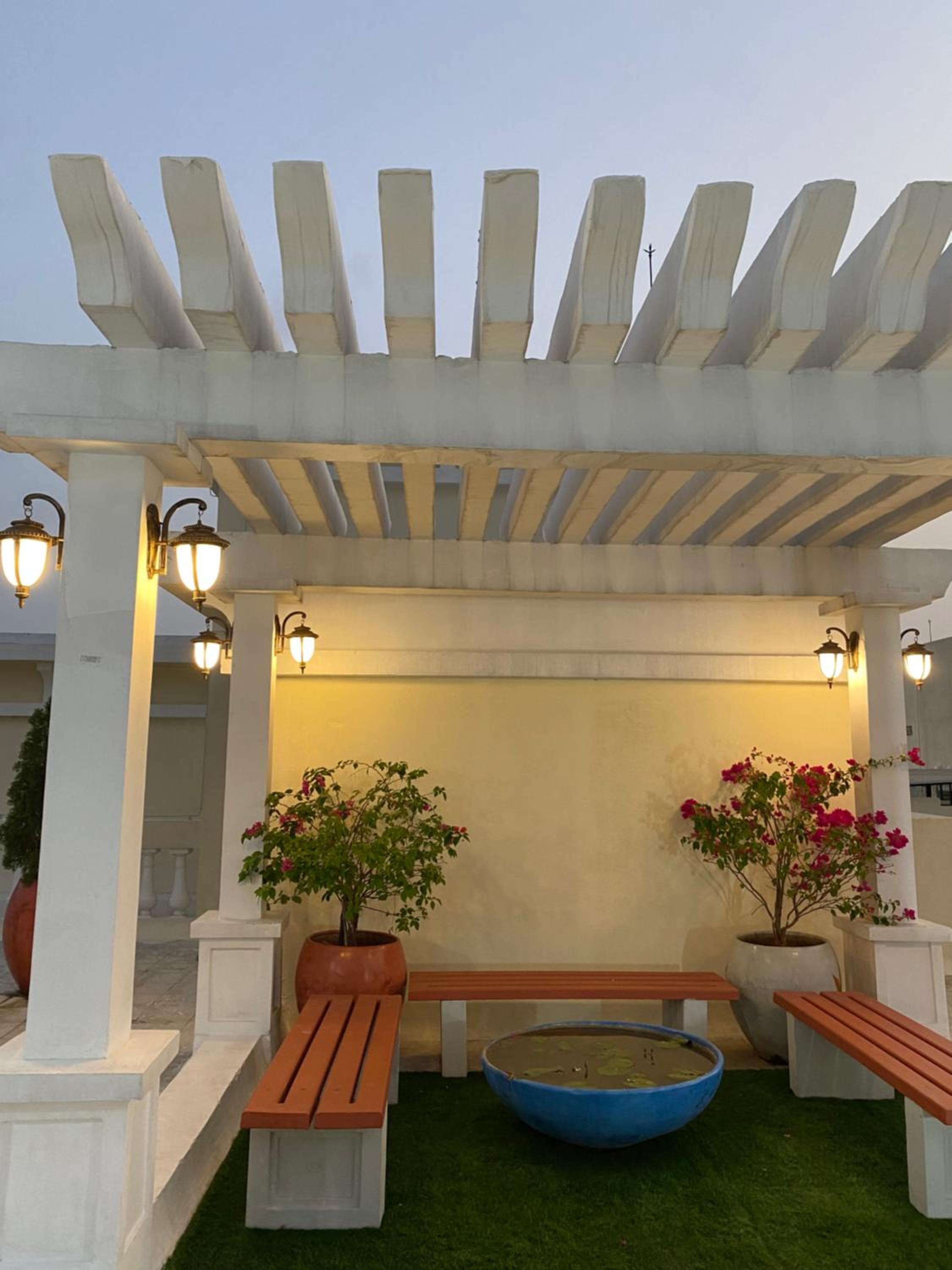 2BHK Lake View Barcelona themed condo in Chennai
