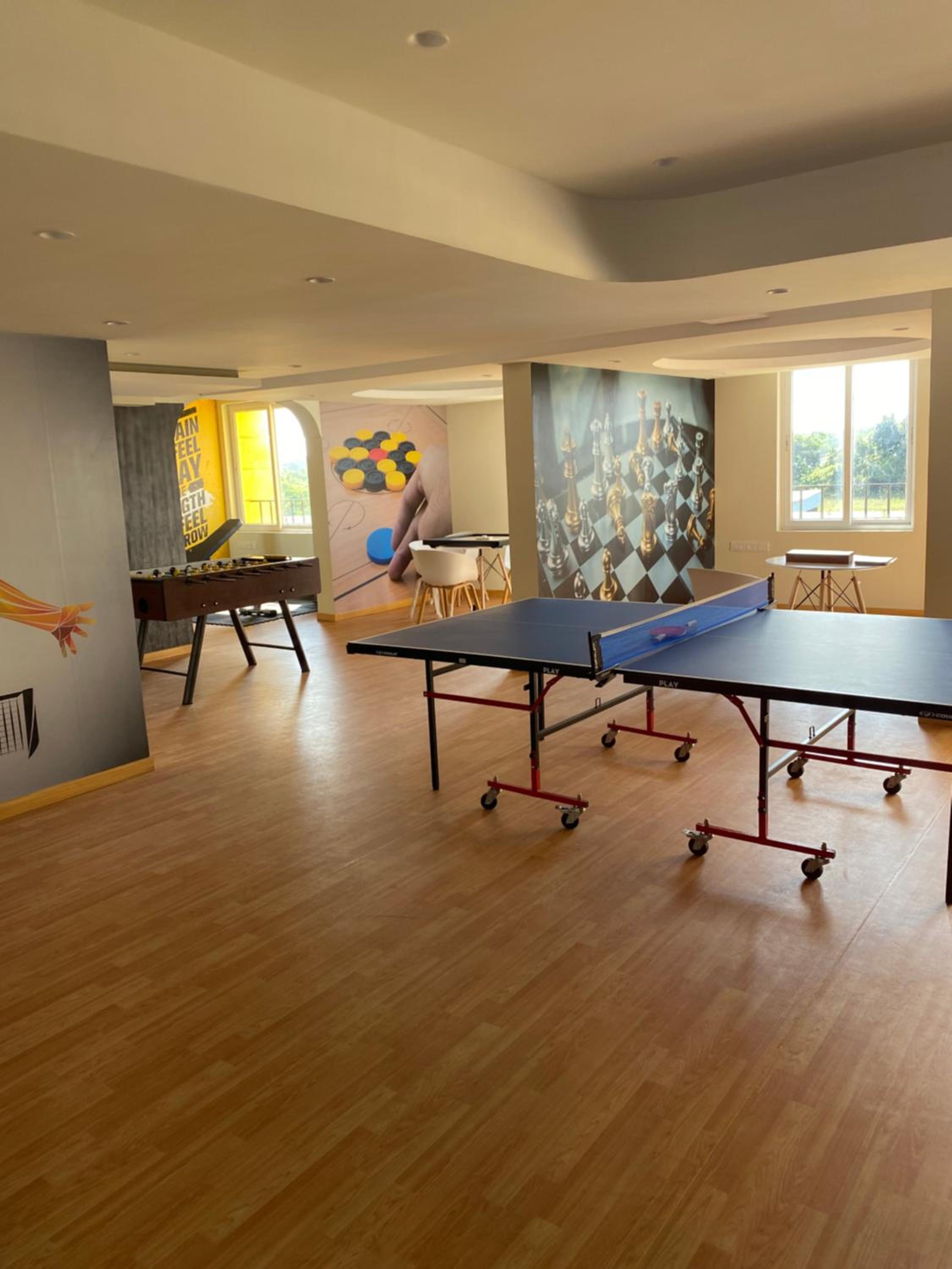 2BHK Lake View Barcelona themed condo in Chennai