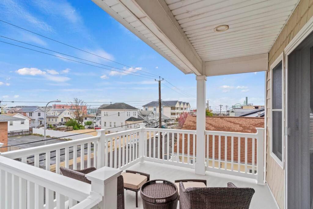 Steps From Beach & Boardwalk, Ocean Views with 5 Decks, 3 Cars view 3