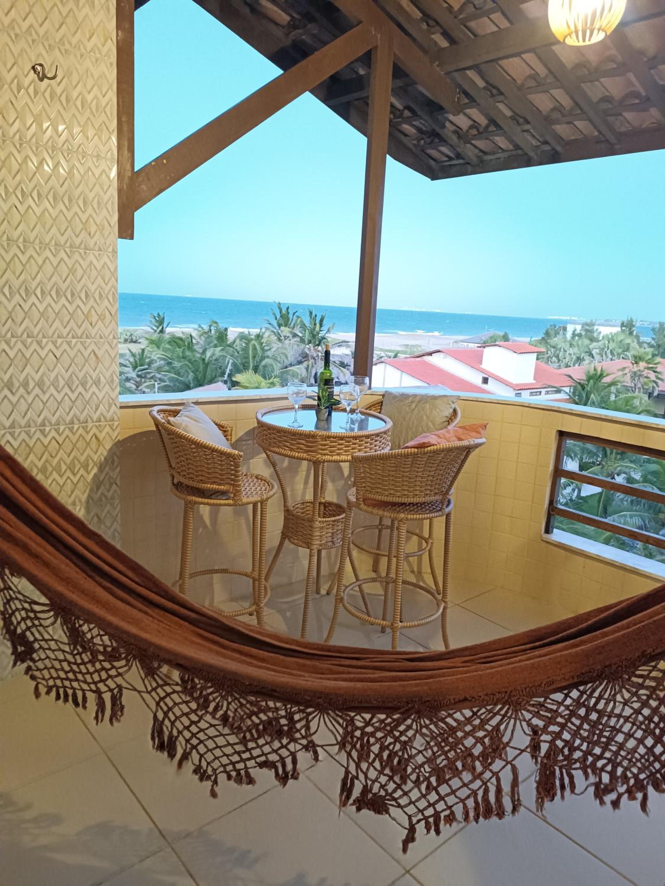 Flat Malua - Apartamento Pé Na Areia Com Vista Mar Taíba-CE