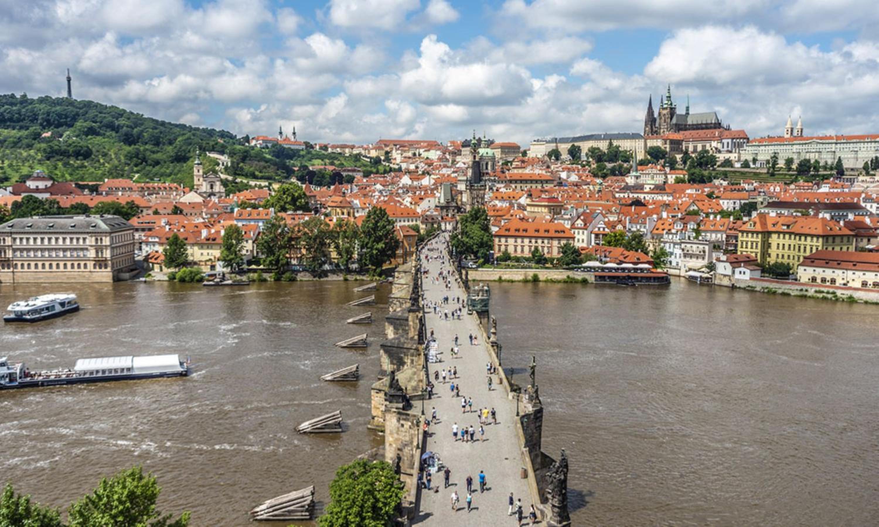 Penthouse with terrace near the center of Prague