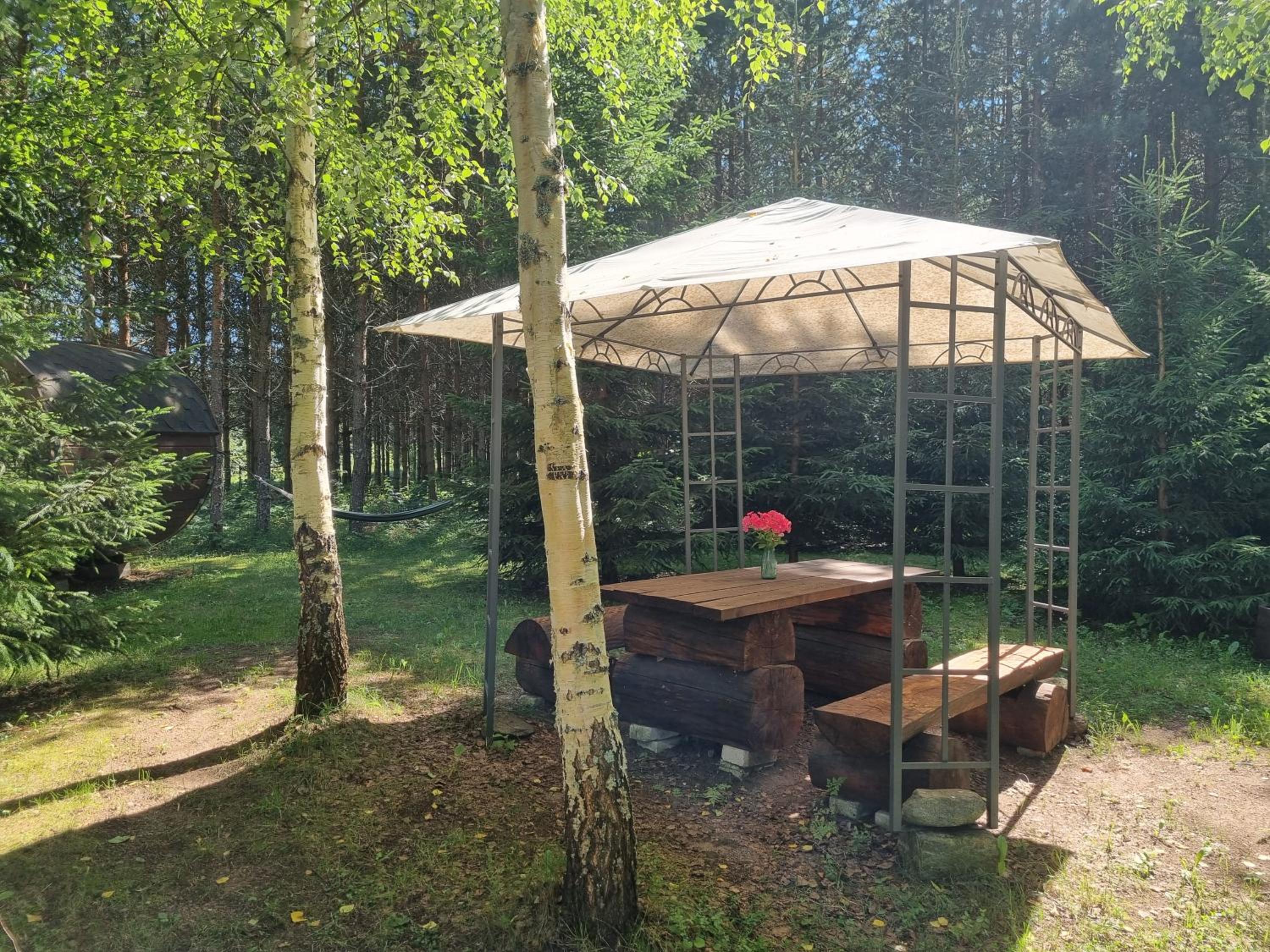 Privaatne puhkemajake koos saunamajaga