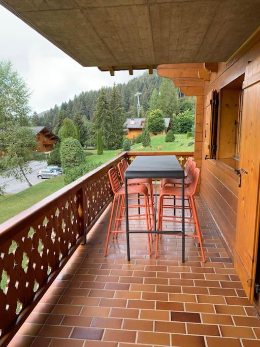 Magnifique chalet appartement à Villars, vue sur les alpes