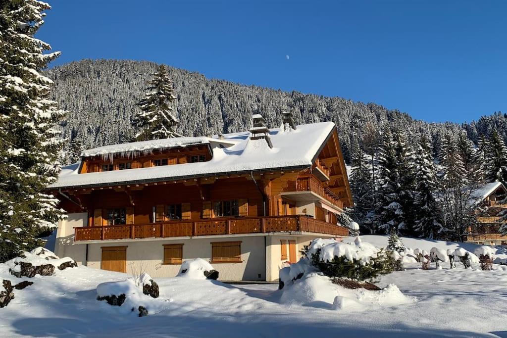 Magnifique chalet appartement à Villars, vue sur les alpes
