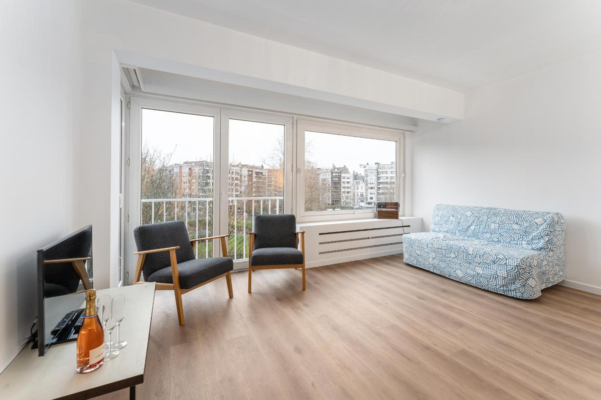 2-bedroom apartment with park view