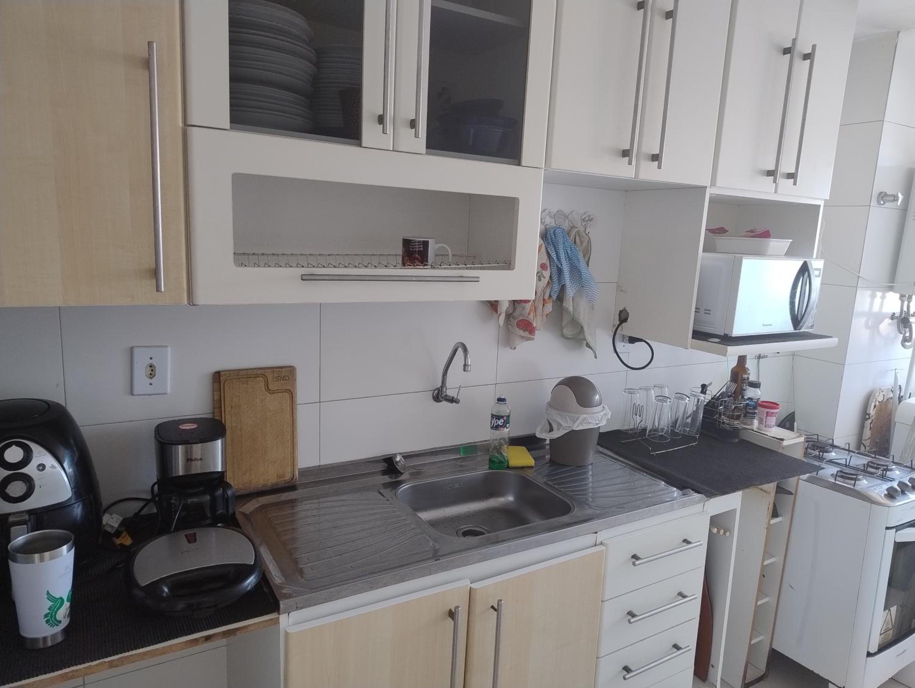 Apartamento em vargem pequena com piscina e estacionamento
