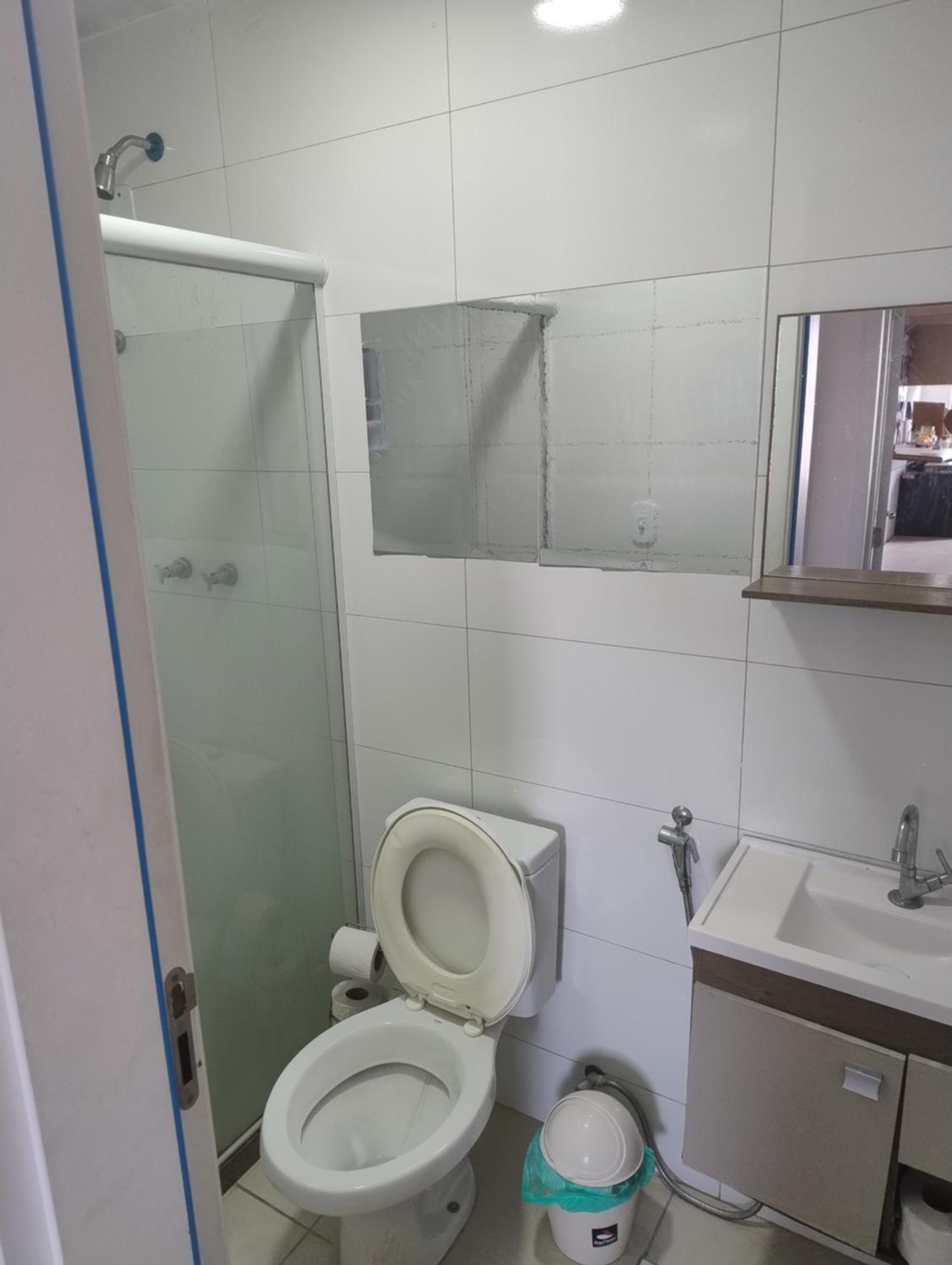 Apartamento em vargem pequena com piscina e estacionamento