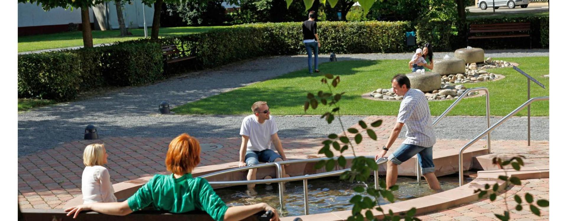 Idyllische Wohnung am Kurpark
