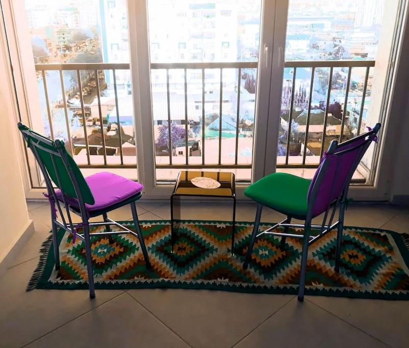 Isabel's penthouse overlooking the city