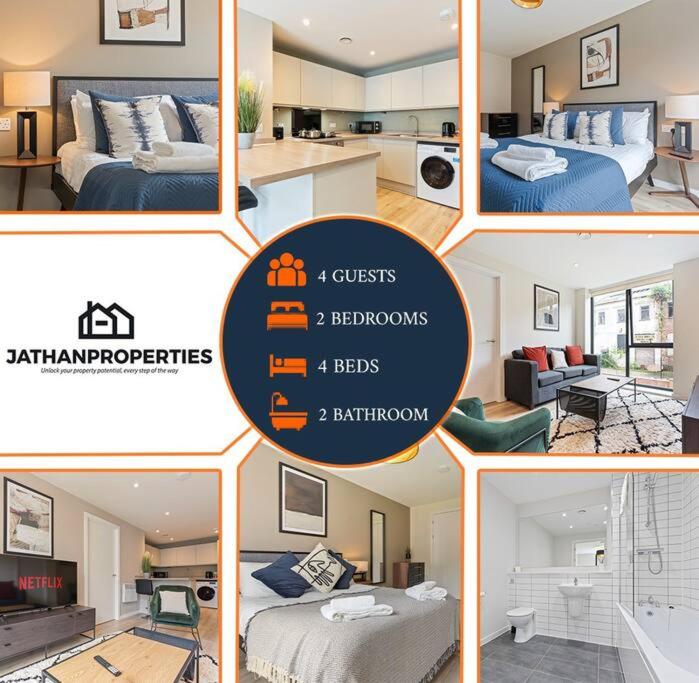Cozy & Modern 2-Bedroom Retreat - Perfectly Located Near Liverpool City Centre view 3