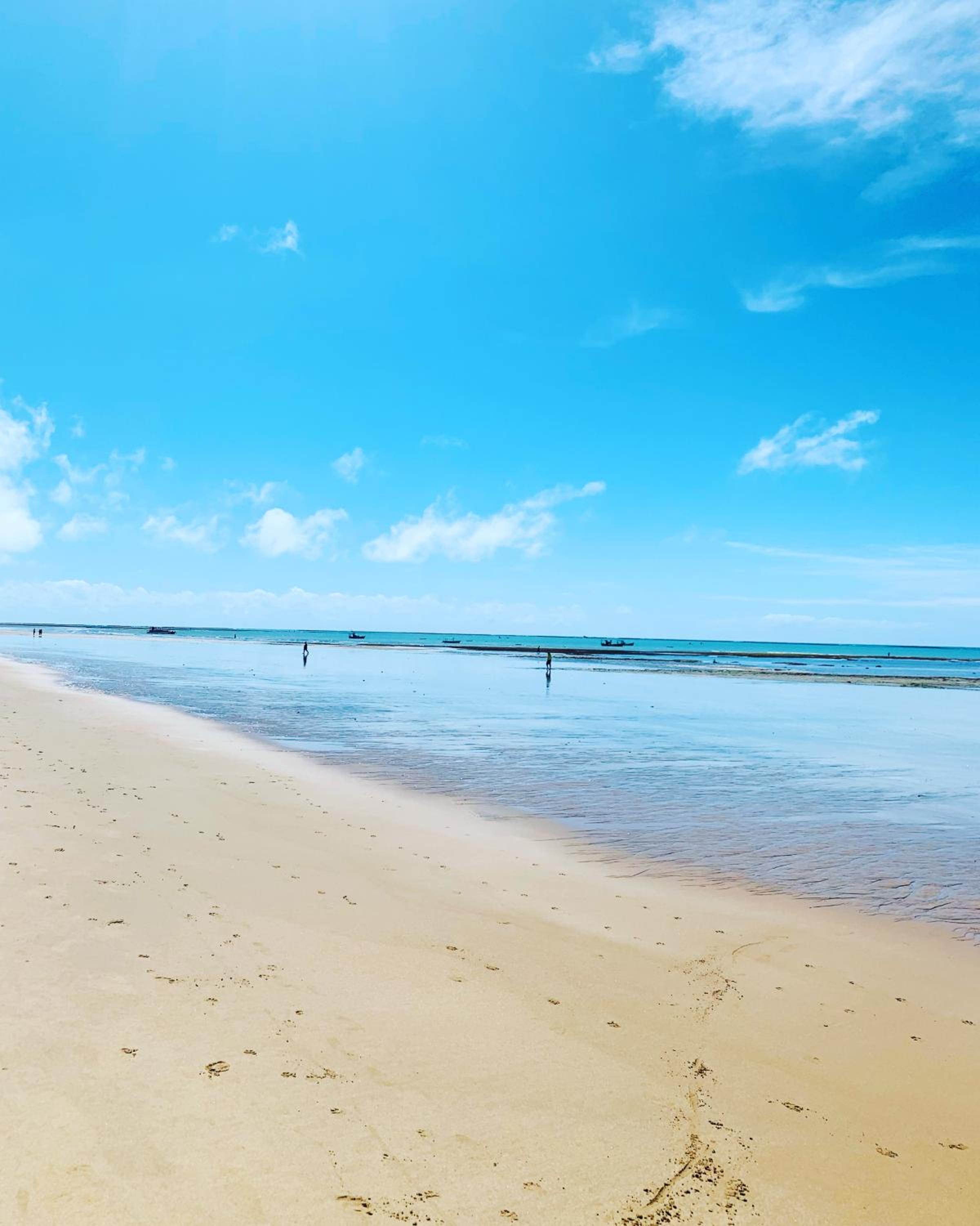 Suíte frente mar com cozinha e quintal pés na areia