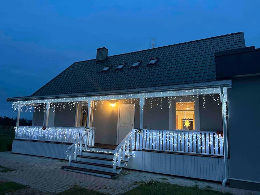Luxury Waterfront Retreat with Panorama Room & Sauna at Sinso Talu
