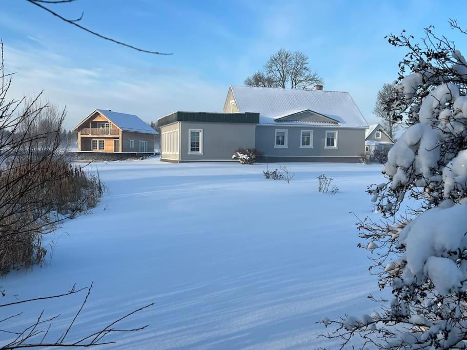 Luxury Waterfront Retreat with Panorama Room & Sauna at Sinso Talu